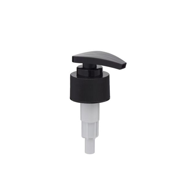 Buy Ribbed Surface Plastic Bottle Dispenser Pump 24 Mm Internal Diameter at wholesale prices