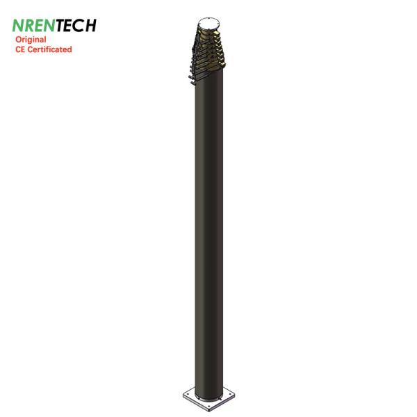Buy 30m lockable pneumatic telescopic mast 300kg payloads-5.5m closed height-for antenna at wholesale prices