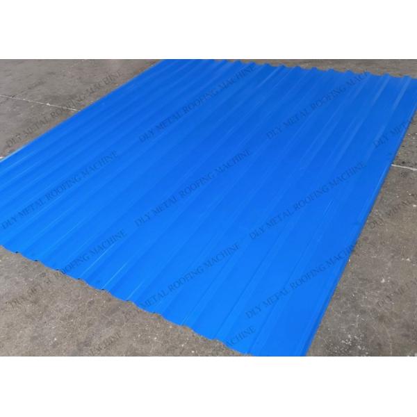 Q235 Glazed Roof Tile Roll Forming Machine PLC Sheet Metal Forming Machine