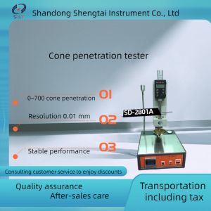 SD-2801A Petroleum asphalt penetration measurement is equipped with a cold light
