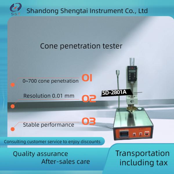 SD-2801A Petroleum asphalt penetration measurement is equipped with a cold light
