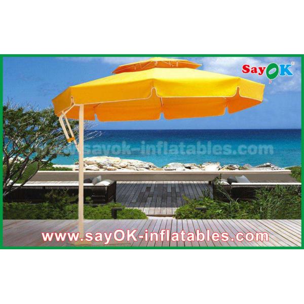 Garden Canopy Tent 190T Polyester Promotional Outdoor Garden Beach Umbrella Whole Sale
