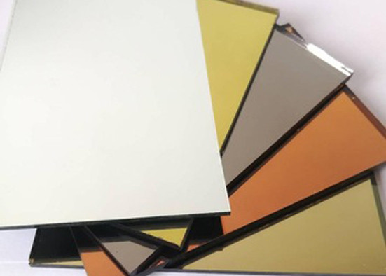 Buy Professional Tinted Mirror Glass Shape Customized Environmentally Friendly at wholesale prices