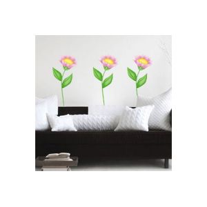 Novelty Flower Removable Vinyl Wall Sticker P2-01A