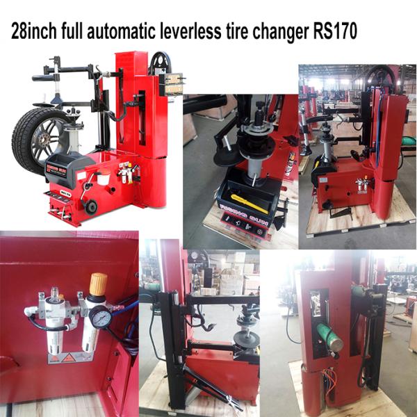 30inch full automatic leverless used power assist tire changer with helper arm