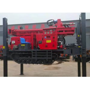 20m/Min Climbing Speed Blast Pneumatic Drilling Rig Large Equipment Depth 200m