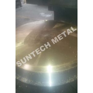 Quality 120mm thickness Copper Clad Plate / Tubesheet for Heat Exchangers for sale