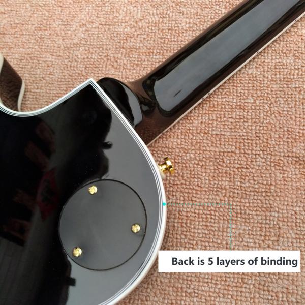 Guitar recording video appreciation custom mahogany black lpcustom electric guitar gold hardware