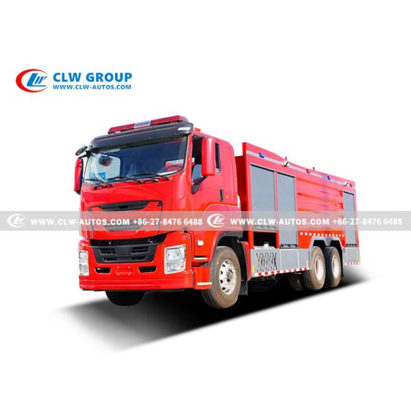 Buy ISUZU 12CBM Water Tanker Fire Fighting Truck Fire Rescue Truck at wholesale prices