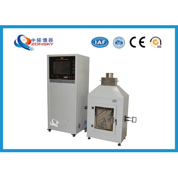 Vertical Flammability Test Apparatus For Thermal Radiation Flame Propagation