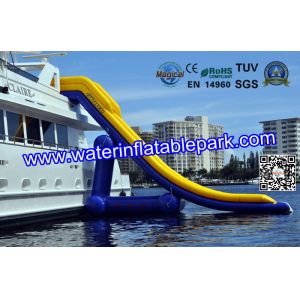 Giant Pool Slides Inflatable Water Games With PVC Tarpaulin