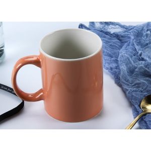 Sublimation 330ml 11OZ Ceramic Mug Cup In Red Yellow Black