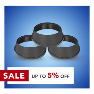 Quality Black Neon Signs 20mm Width Aluminium Plastic Trim Cap for sale