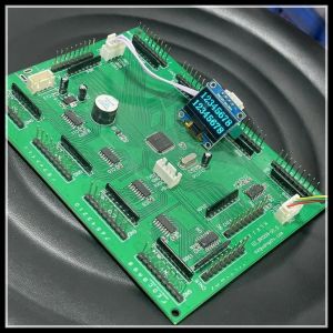 Keyboard Control Circuit Board With Screen 80 Key Motherboard With Display