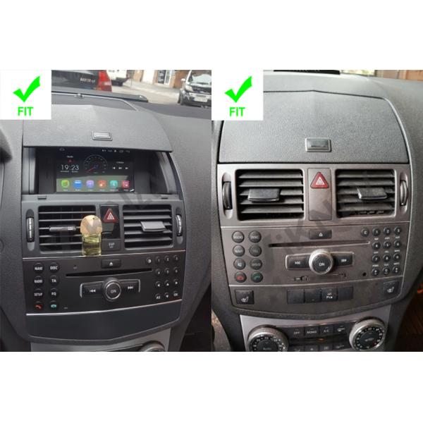 Android10 PX5 Mercedes Benz Radio For C200 C180 W204 2007 To 2010