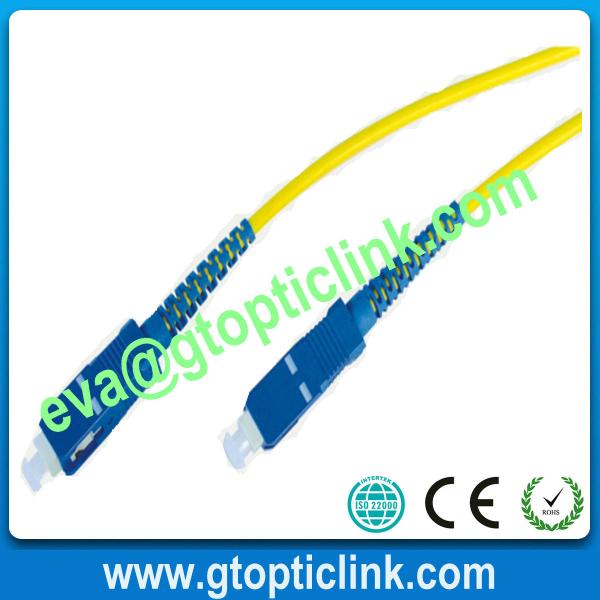 Buy SC-SC Single Mode Simplex Optical Fiber Jumper at wholesale prices