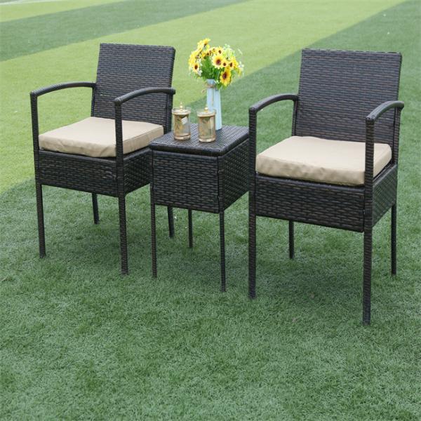 All Weather Rattan Bistro Set Patio Table Patio Table And Chair Outdoor Furniture Garden Sofa