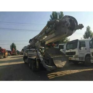 Hydraulic Machining Process Cement Pump 2007 Zoomlion 37m Concrete Pump