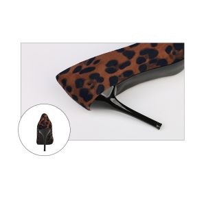 ZM034 929-23 Spring New Sexy Leopard High Heels Women'S Stiletto Shallow Mouth