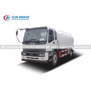 China Stainless Steel Isuzu Drinking Water Delivery Truck 20000 Liters on sale