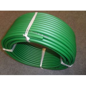 Tensile Strength Polyurethane Round Belt / Green PU Extruded Belt