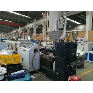 Single Screw Plastic 110mm PE Pipe Extrusion Line