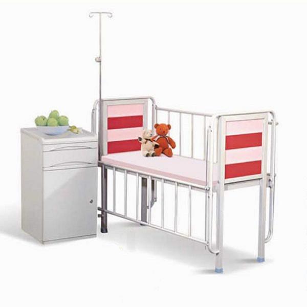 Buy CE Single Crank Manual H58mm Hospital Baby Bed at wholesale prices