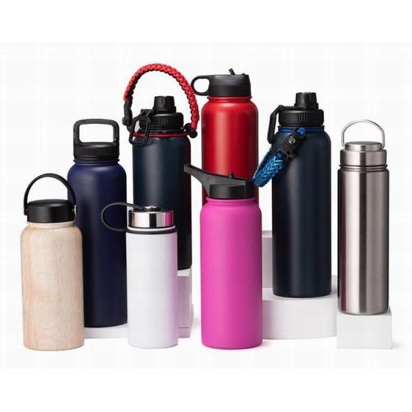 Buy 800ml Double Wall Stainless Steel Thermos Flask Multiple Lid Options at wholesale prices