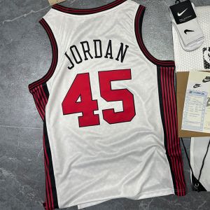 Edition 45 White Basketball Jersey For NBA