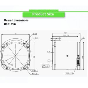 ODM UNIVO UBTS500Y Fiber Optic Gyroscope Integrated Inertial Navigation System