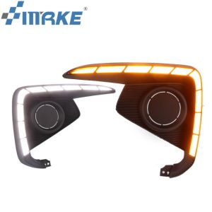 Yellow Turn Signal DRL Fog Lamp Cover Headlamp For Suzuki Ertiga 2018 2019