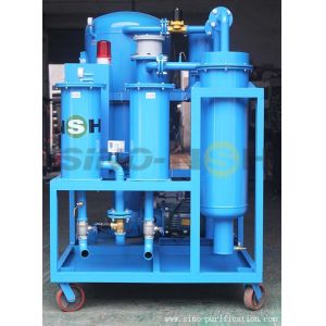 Automatic With Touch Screen Dehydration 103kw Vacuum Turbine Oil Purifier