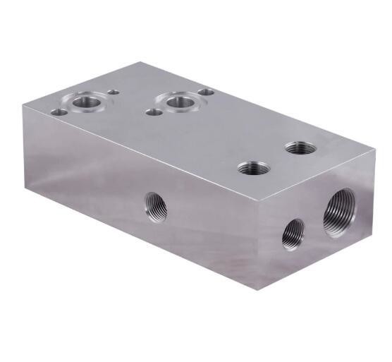 High Precision Aluminum Extrusion Part for CNC Machining of Door Handle Plate in