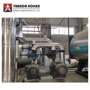 Package Low Pressure 600000 Kcal Cng Biogas Oil Fired Hot Oil Boiler For Wood