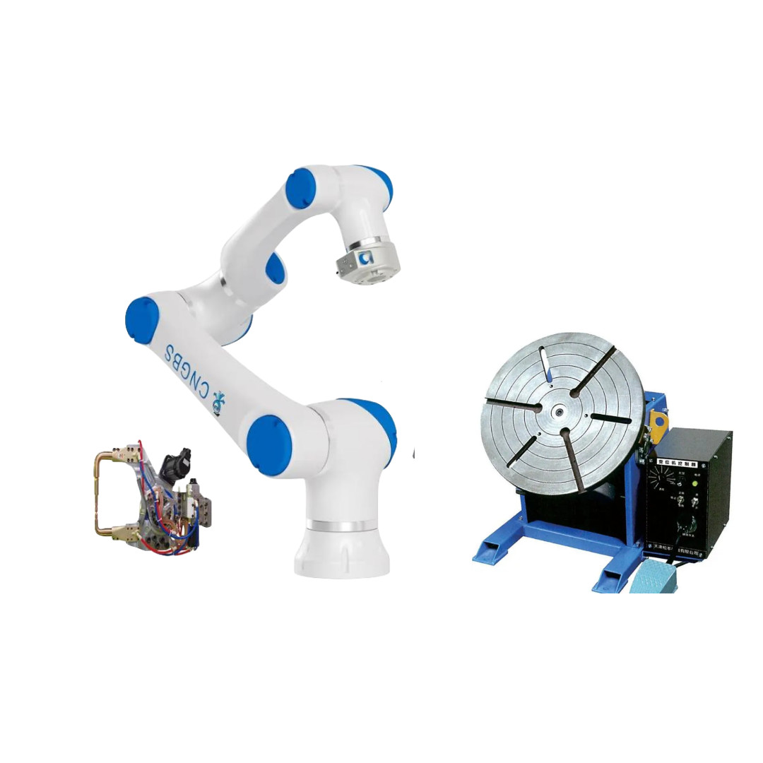 CNGBS G10 Collaborative Welding Robot With Welding Torch And Robot Positioner