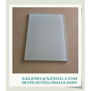 Quality High Quality toughened milky white glass for sale