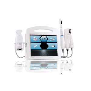 Korea Vertical 2d Hifu Machine One Shoot 12 Lines Multi-Line HIFU Face Lifting