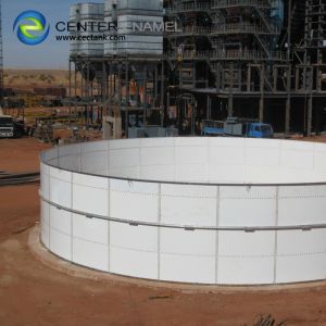 China PH14 Portable Glass Fused Steel Tanks With Membrane Roof on sale
