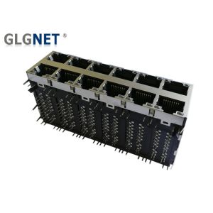 Stacked POE RJ45 Connector