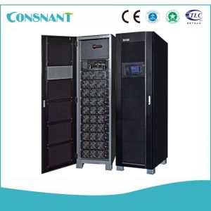 High Output Load Ability Three Phase UPS Systems Pure Sine Wave Modular Online