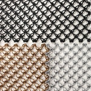 Environmental Protection Easy Molding Construction Metal Mesh Ceiling