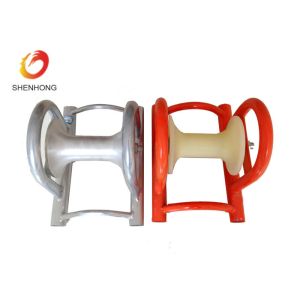 Quality Straight Line Electrical Cable Pulling Rollers With Aluminum Wheel for sale