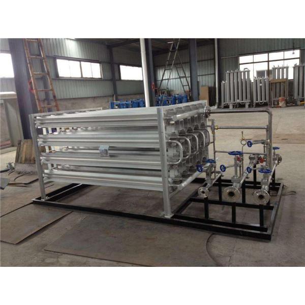 LAr / LCO2 / LNG Boosting Vaporizer Skid Mounted Equipment 100-8000Nm3/h