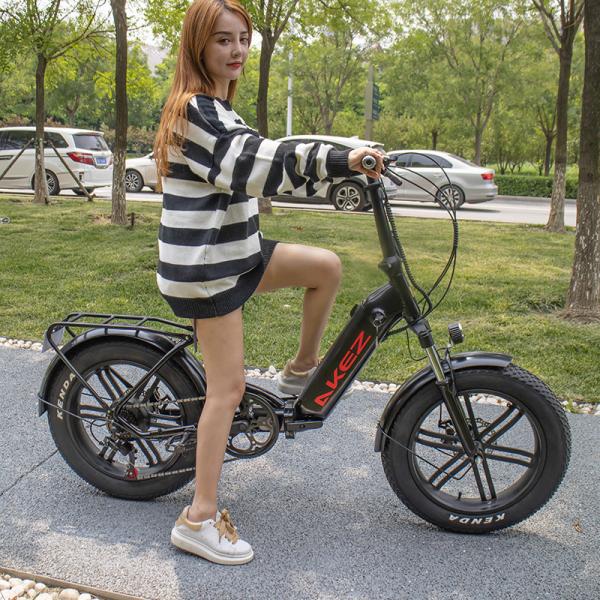 Buy LED Display 20" Lithium Battery Electric Bike , 40km/H Electric Women's Bicycles at wholesale prices