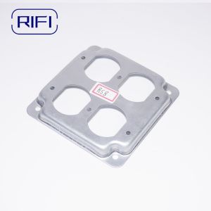 RIFI Galvanized Raised Steel Cover For Electrical Junction Box RS Cover