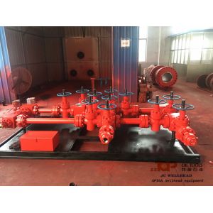 Oil Well API 16C EE PLS 3 Choke Wellhead Manifold