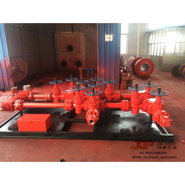 Oil Well API 16C EE PLS 3 Choke Wellhead Manifold