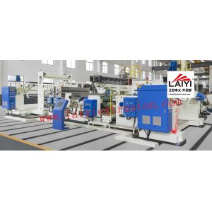 Quality Coating Uniformity Pe Lamination Machine , Scre Drum Wide Laminator Machine for sale