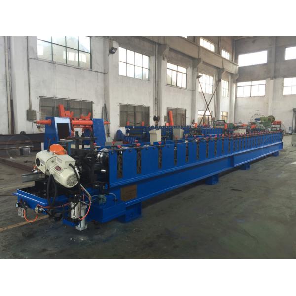 Buy 27 Rolling Stations Metal Slats Roll Forming Machine , Cold Roll Former HRC 58 - 62 at wholesale prices