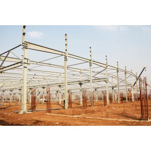 Modular Light Steel Frame Building Material Plant Warehouse